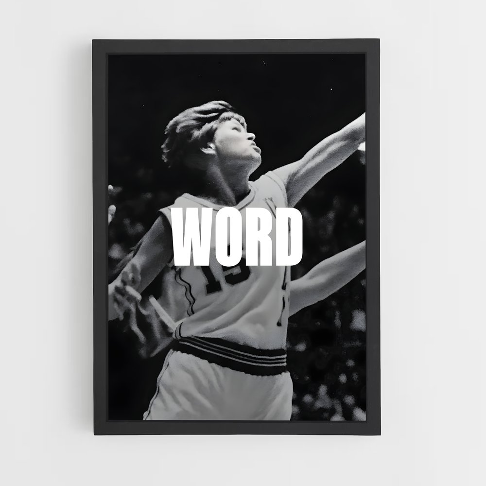 Poster Nancy de lieberman – affiche Basketball (vue 2)